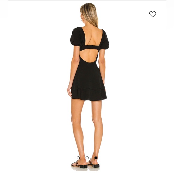 SNDYS Barcelona Dress in Black - Picture 2 of 4